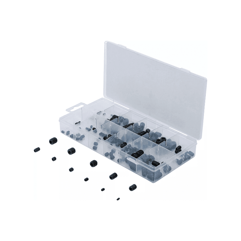 Set stebelnih vijakov 160-delni