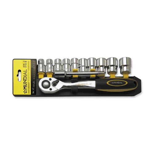 Set nasadnih ključev 1/2” 12-delni