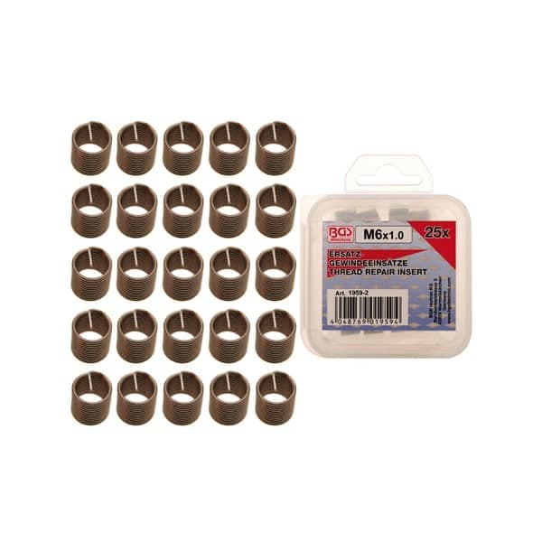 Set spiral M12 x 1,75