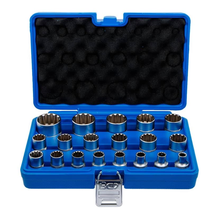 19-delni set nasadnih ključev Gear Lock 12.5 mm (1/2")