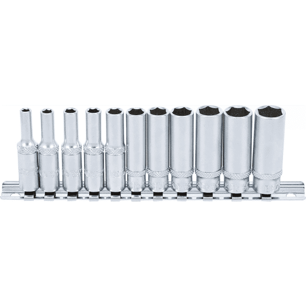 Nasadni ključi 1/4" 6-robi | 4-13mm | 11-delni