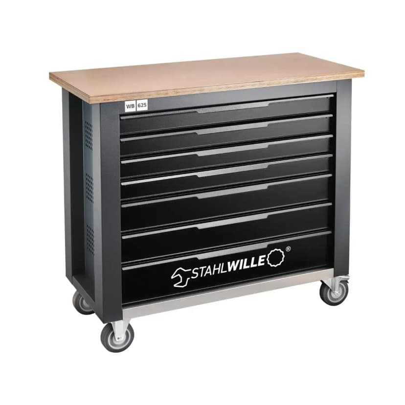 Voziček z delovnim pultom (7-predalni)