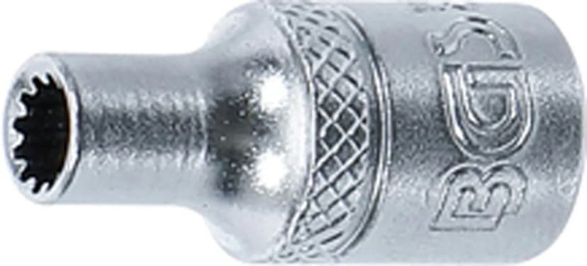 Nasadni ključ, Gear Lock, pogon 6.3 mm (1/4"), 4 mm
