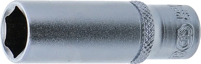 Nasadni ključ, šestrobi, globok, pogon 6.3 mm (1/4"), 11 mm