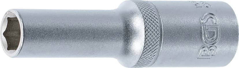 Nasadni ključ, šestrobi, globok, pogon 12.5 mm (1/2"), 10 mm