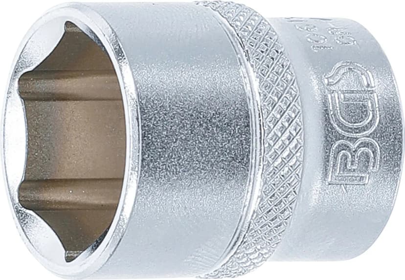 Nasadni ključ, šestrobi, pogon 10 mm (3/8"), 19 mm