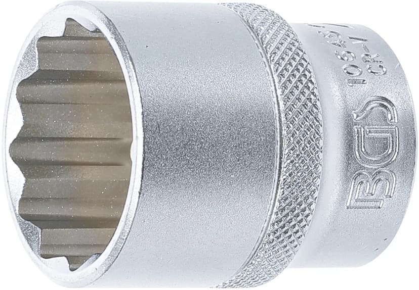 Nasadni ključ, 12-robni, pogon 12.5 mm (1/2"), 27 mm