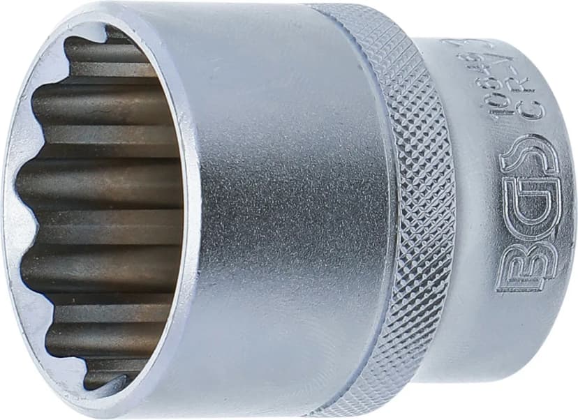 Nasadni ključ, 12-robni, pogon 12.5 mm (1/2"), 30 mm
