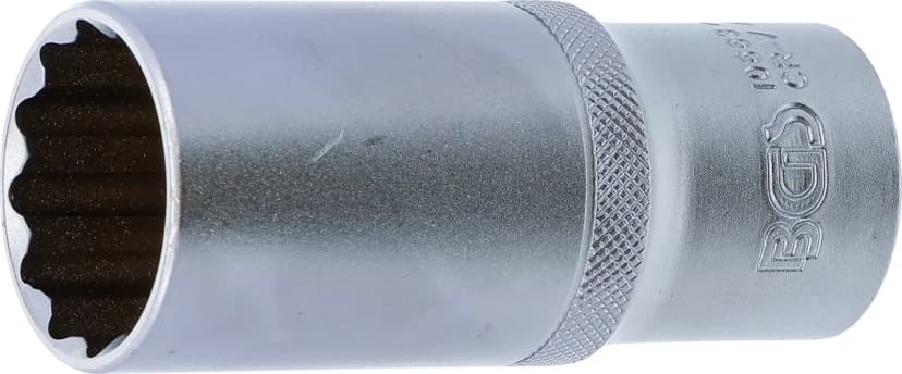 Nasadni ključ, 12-robni, globok, pogon 12.5 mm (1/2"), 26 mm