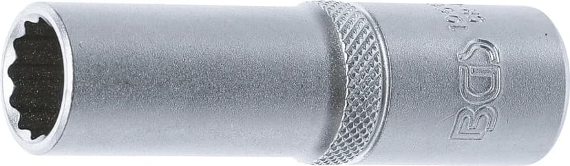 Nasadni ključ, 12-robni, globok, pogon 12.5 mm (1/2"), 14 mm