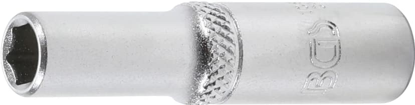 Nasadni ključ, šestrobi, globok, pogon 6.3 mm (1/4"), 1/4"