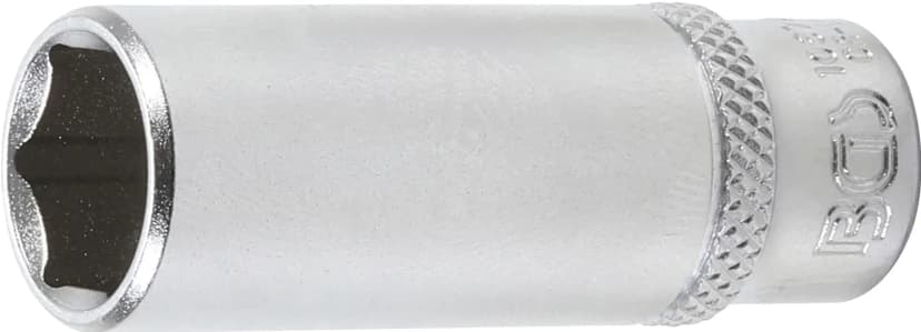 Nasadni ključ, šestrobi, globok, pogon 6.3 mm (1/4"), 1/2"