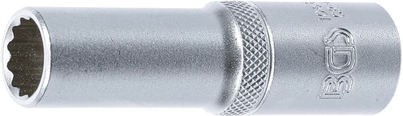Nasadni ključ, 12-robni, globok, pogon 12.5 mm (1/2"), 13 mm