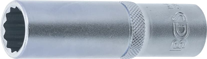 Nasadni ključ, 12-robni, globok, pogon 12.5 mm (1/2"), 15 mm
