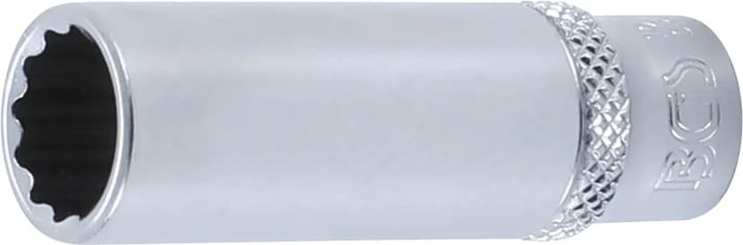 Nasadni ključ, 12-robni, globok, pogon 6.3 mm (1/4"), 11 mm