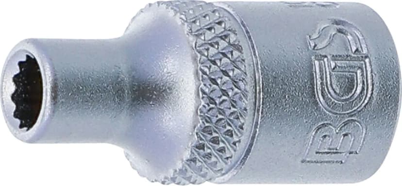 Nasadni ključ, 12-robni, pogon 6.3 mm (1/4"), 4 mm