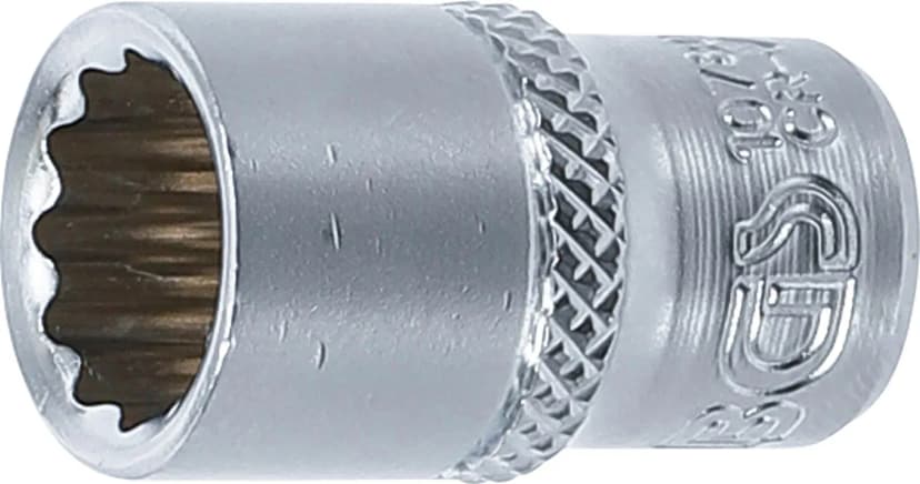 Nasadni ključ, 12-robni, pogon 6.3 mm (1/4"), 10 mm