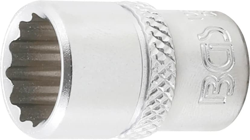 Nasadni ključ, 12-robni, pogon 6.3 mm (1/4"), 7/16"