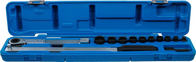 Komplet orodja za servis rebrastega jermena, 10 mm (3/8") + 12.5 mm (1/2")