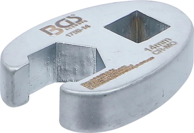 Odprti ključ za cevne priključke, pogon 10 mm (3/8"), 14 mm