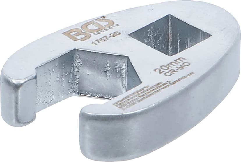 Odprti ključ za cevne priključke, pogon 12.5 mm (1/2"), 20 mm
