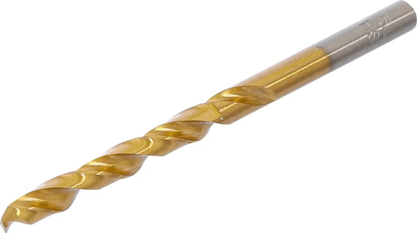Spiralni sveder, HSS-G, titan-nitriran, 5.0 mm