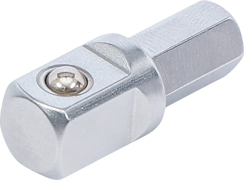 Adapter za bite za ragljo, zun. šestrob 8 mm (5/16") - zun. štirirob 10 mm (3/8"), 30 mm