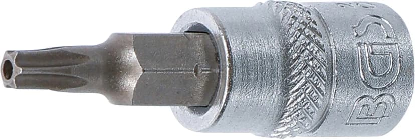 Nasadni ključ z bitom, pogon 6.3 mm (1/4"), T-profil z zaščito proti odpiranju (za Torx) T20