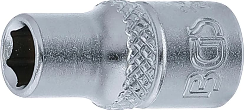Nasadni ključ, šestrobi, pogon 6.3 mm (1/4"), 6 mm