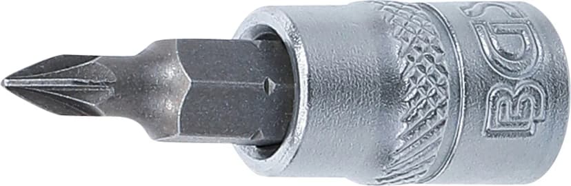 Nasadni ključ z bitom, pogon 6.3 mm (1/4"), križni PZ0