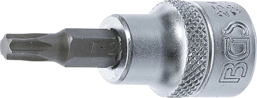 Nasadni ključ z bitom, pogon 10 mm (3/8"), T-profil (za Torx) T27