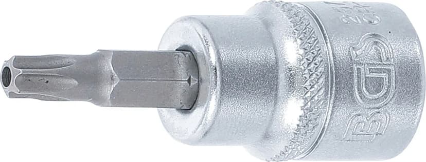 Nasadni ključ z bitom, pogon 10 mm (3/8"), T-profil z zaščito proti odpiranju (za Torx) T27