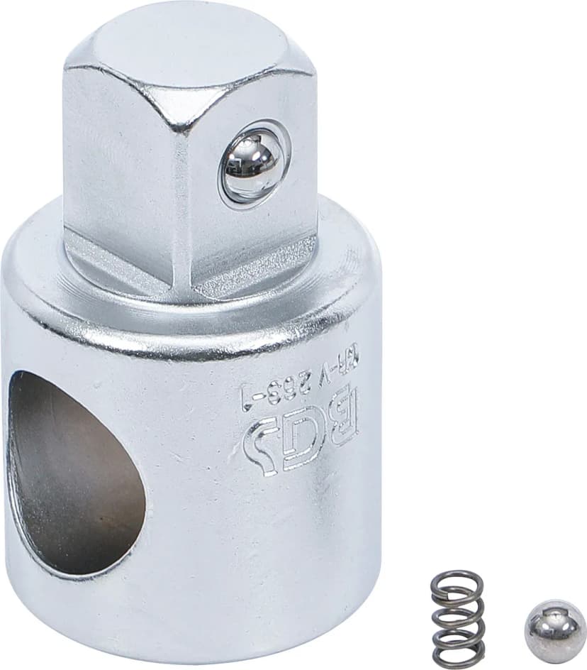 Drsni adapter za podaljške, zunanji štirirob 20 mm (3/4")