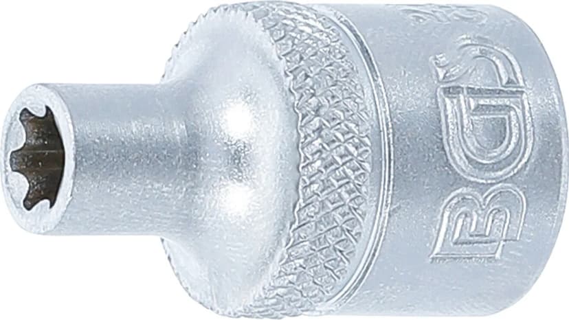Nasadni ključ, E-profil, pogon 10 mm (3/8"), E6