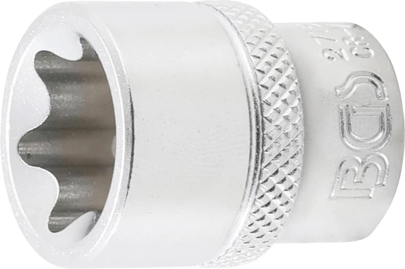 Nasadni ključ, E-profil, pogon 10 mm (3/8"), E20