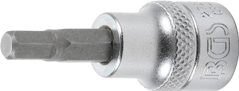 Nasadni ključ z bitom, pogon 10 mm (3/8"), notranji šestrob 7/32"