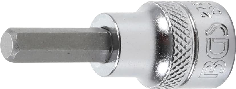Nasadni ključ z bitom, pogon 10 mm (3/8"), notranji šestrob 1/4"
