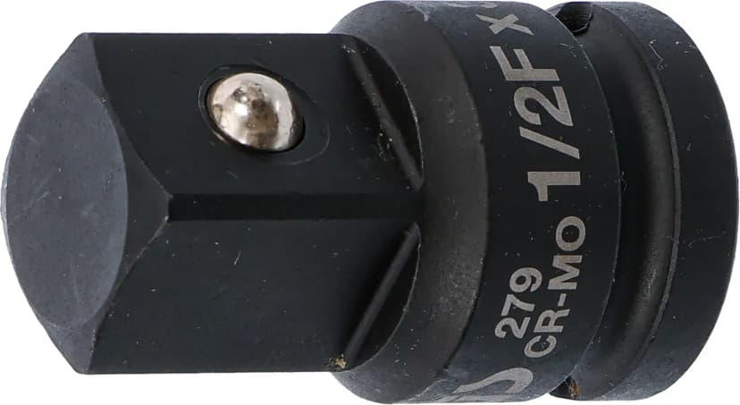 Adapter za udarne nasadne ključe, notranji štirirob 12.5 mm (1/2") - zunanji štirirob 20 mm (3/4")