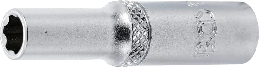 Nasadni ključ, Super Lock, globok, pogon 6.3 mm (1/4"), 6 mm