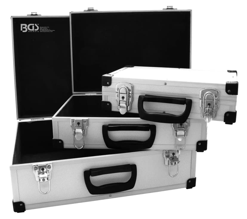 Set aluminijastih kovčkov za orodje, 3-delni