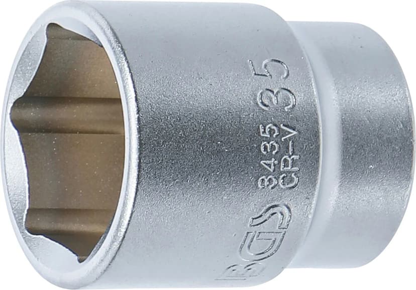 Nasadni ključ, šestrobi, pogon 20 mm (3/4"), 35 mm