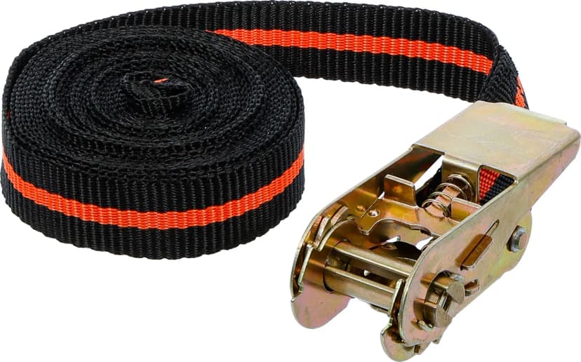 Pritrdilni trak z ragljo, 5 m x 25 mm