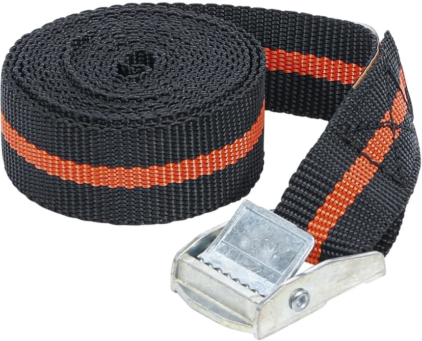 Napenjalni pas z ragljo in hitrim zapiranjem, 2.5 m x 25 mm
