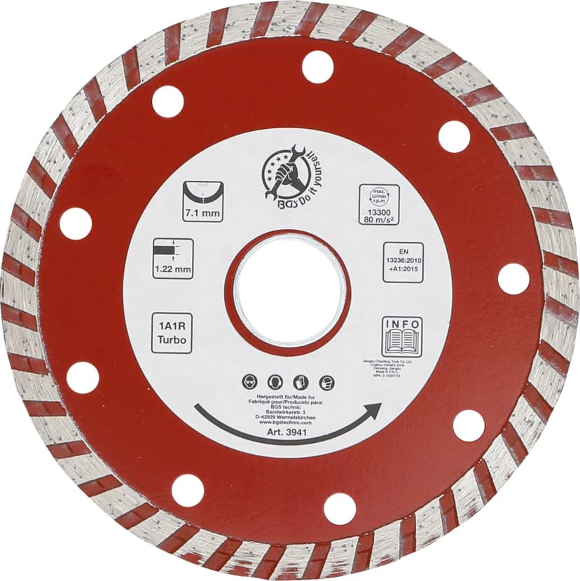 Turbo rezalni disk, Ø 115 mm