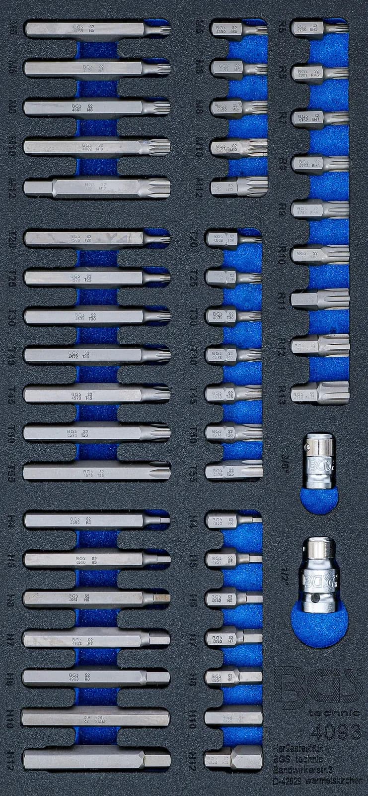 Modul za predal 1/3: Kombiniran set bitov, 49-delni
