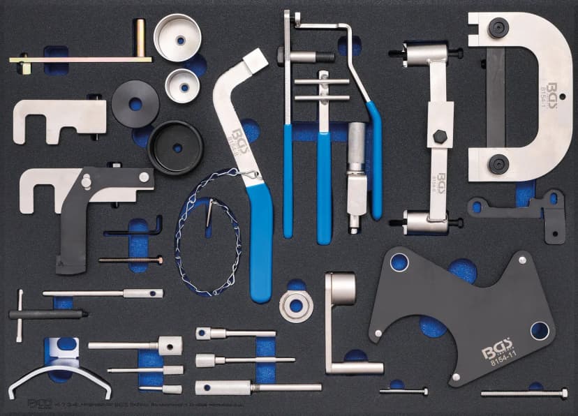Modul za predal 3/3: Set orodja za uravnavanje motorja, za Renault, Nissan, Opel / Vauxhall, Volvo