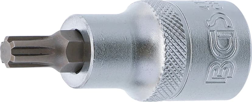 Nasadni ključ z bitom, pogon 12.5 mm (1/2"), zobati profil (za RIBE) M7
