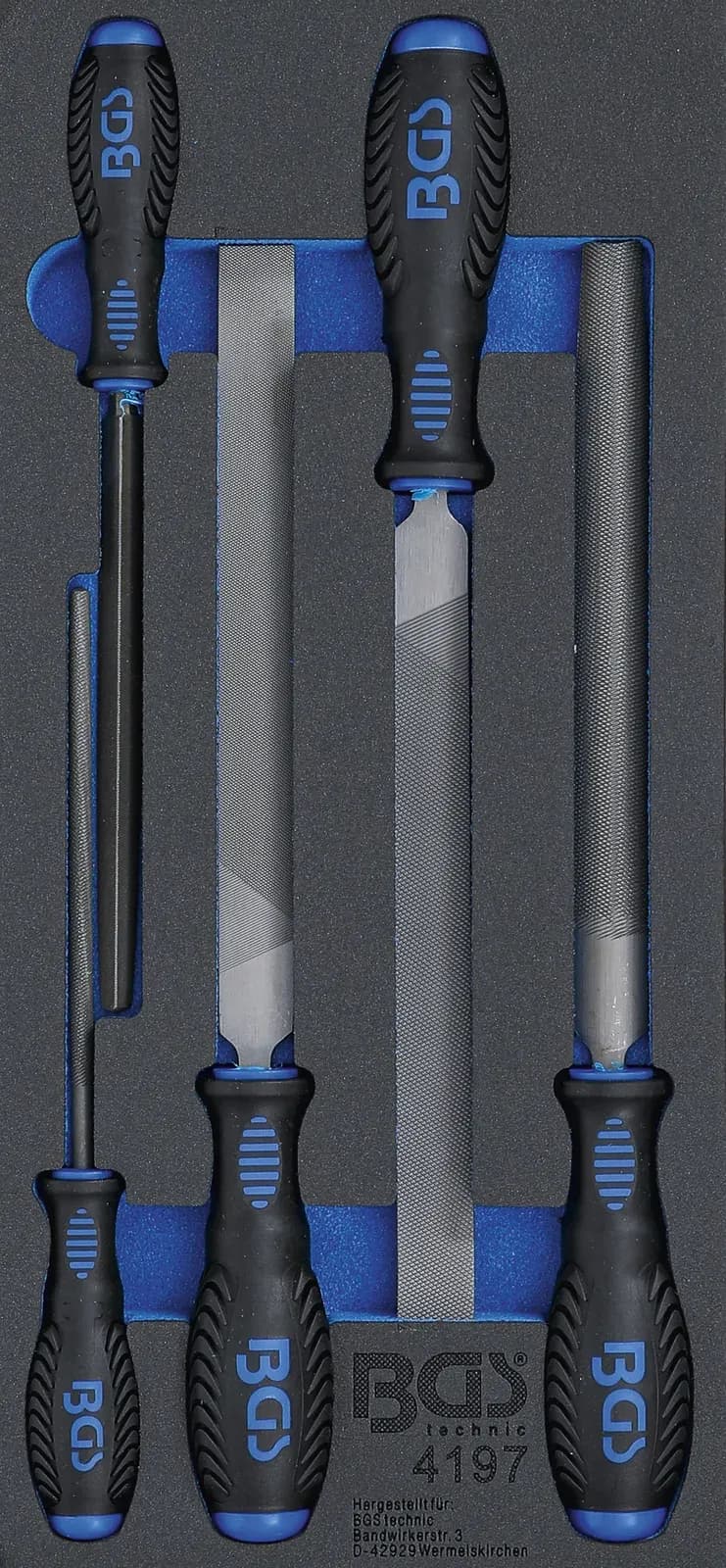 Modul za predal 1/3: Set ključavničarskih pil, 5-delni