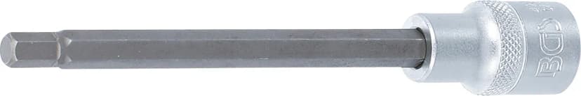 Nasadni ključ z bitom, dolžina 140 mm, pogon 12.5 mm (1/2"), notranji šestrob 7 mm
