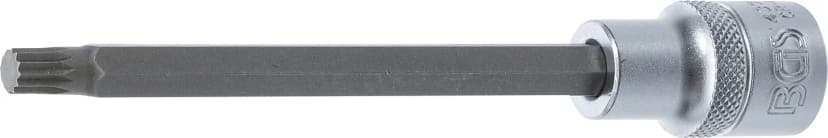 Nasadni ključ z bitom, dolžina 140 mm, pogon 12.5 mm (1/2"), zobati profil (za XZN), M8